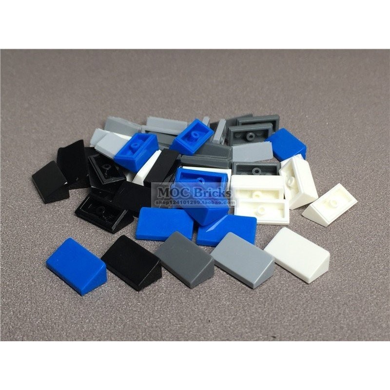 Domestic Small Particles Building Blocks Spare Parts 85984 1x2 Beveled ...