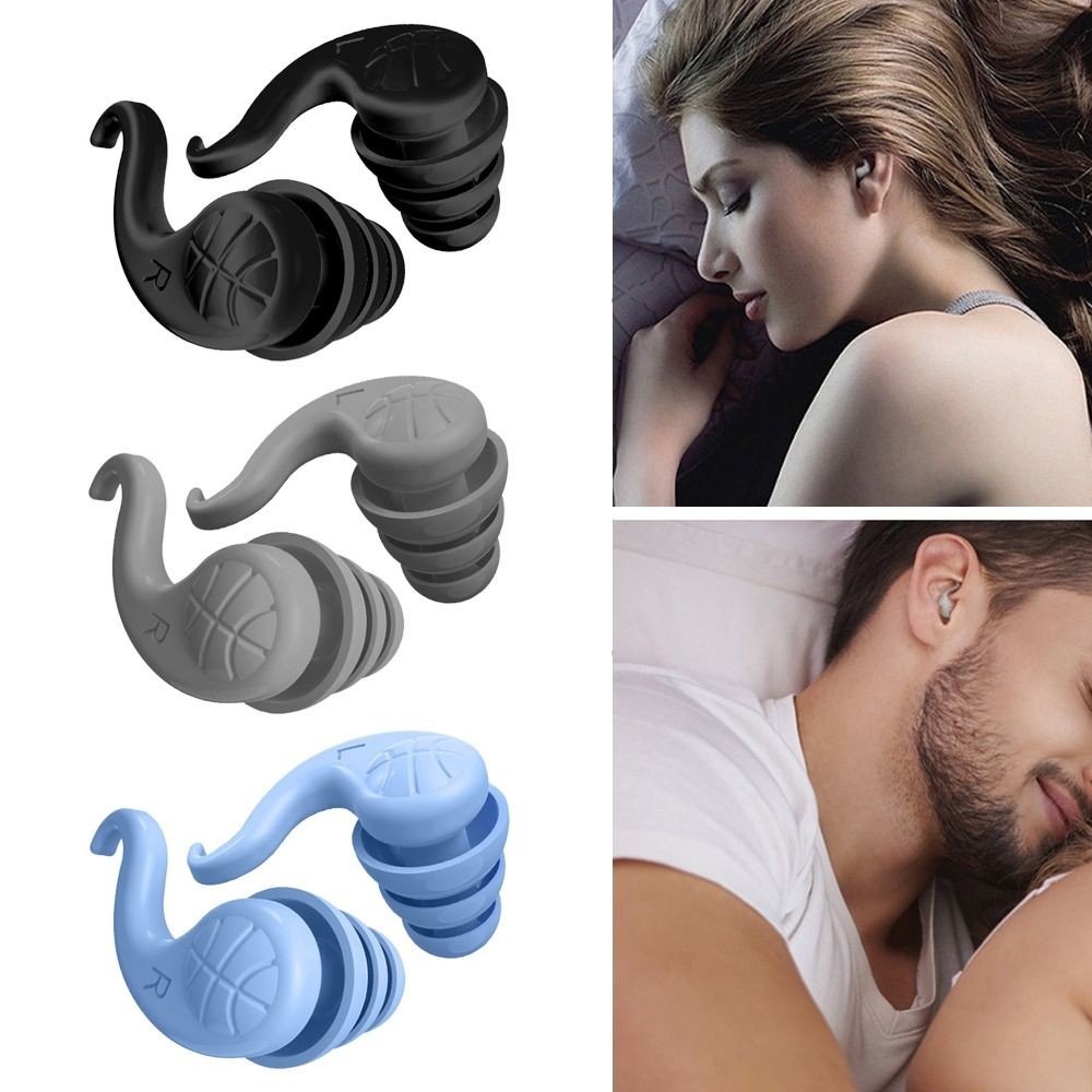 1pcs Anti Noise Soundproof Earplugs For Sleeping Useful Reusable Soft ...