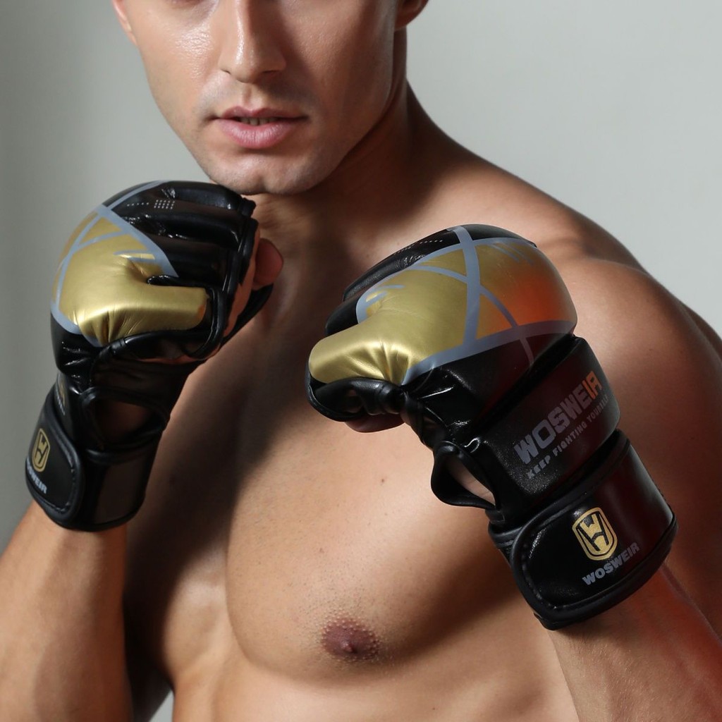 Spot Goods Boxing gloves Thickened Boxing Gloves Training Boxing Men ...