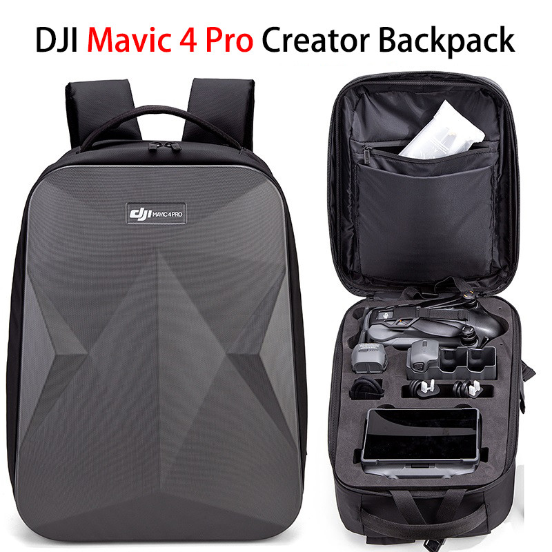 For DJI Mavic 4 Pro Backpack RC 2/RC PRO2 Waterproof Hard Case Bag with ...
