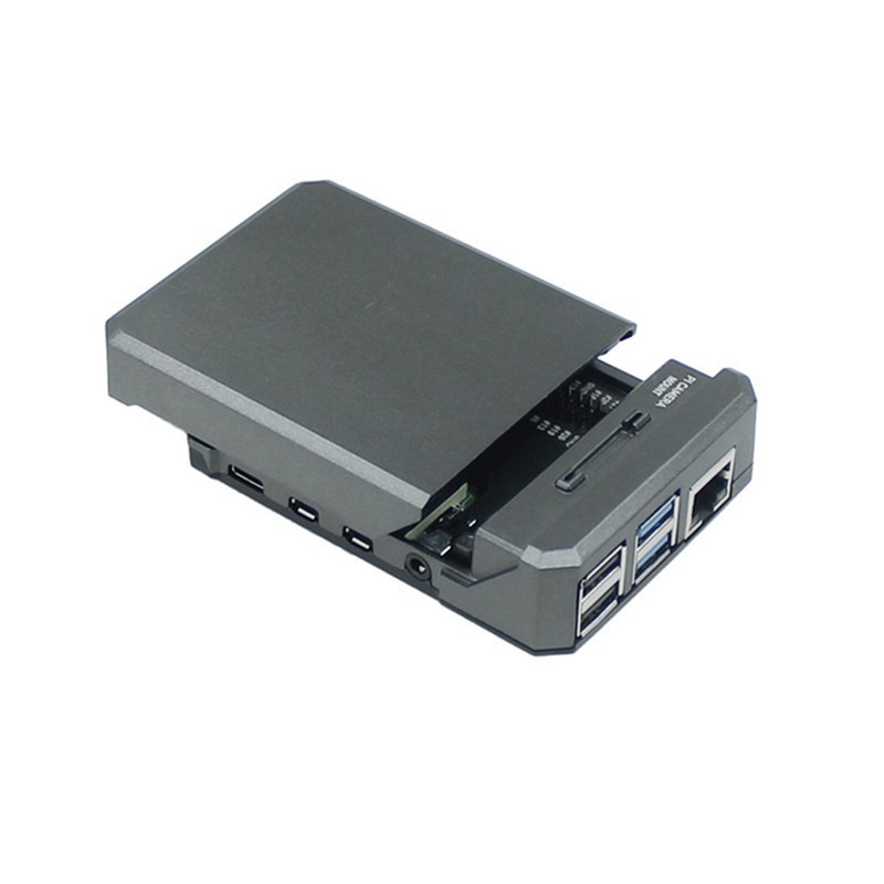 For Argon Neo Raspberry Pi 4B Heatsink Case Slim Aluminum Enclosure ...