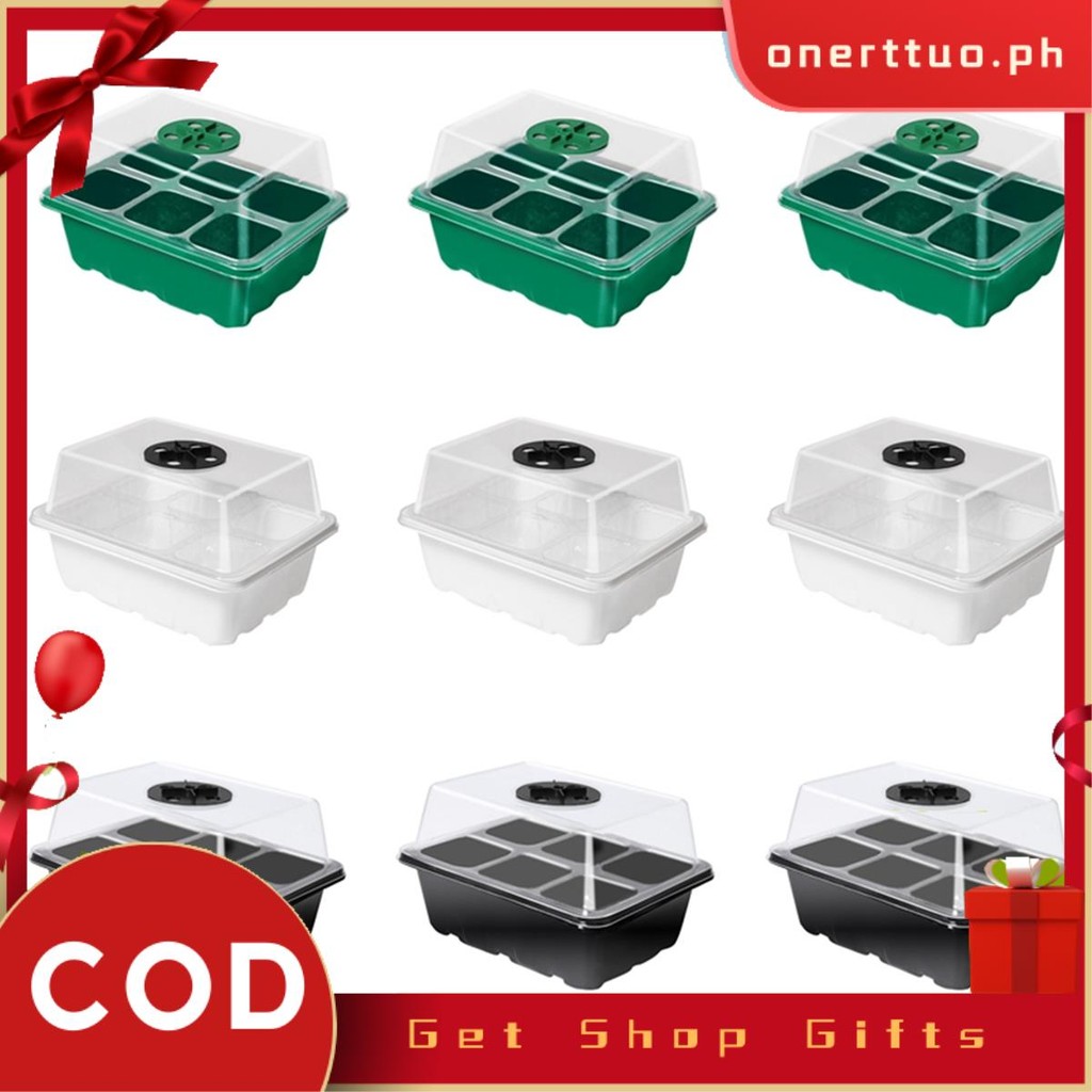 Seed Starting Kit with Adjustable Humidity Dome and Basic Plant ...