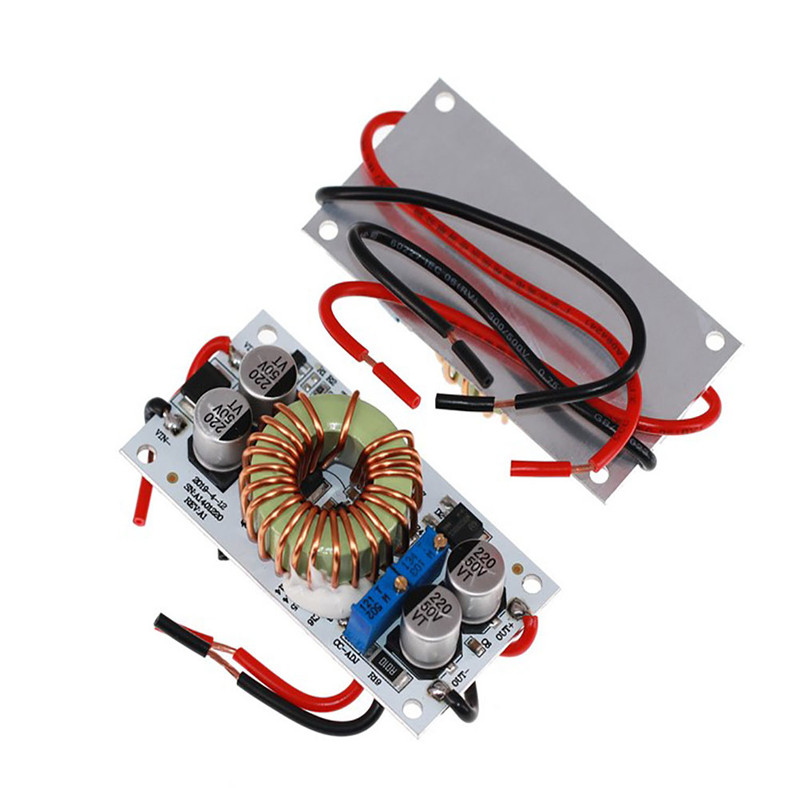 Meuctiffy DC Step-up Boost Converter 600W 10A CC CV Power Supply Module ...