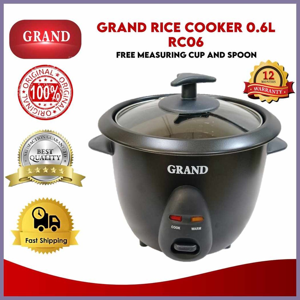 Grand?WL;0.6L?Z/Drum%Bh:Rice%ej:Cooker%Tt:Matte%dw:Black | Shopee ...