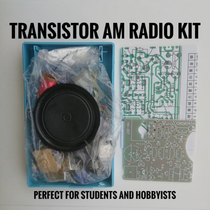 Transistor AM Radio DIY Kit Electronics | Shopee Philippines