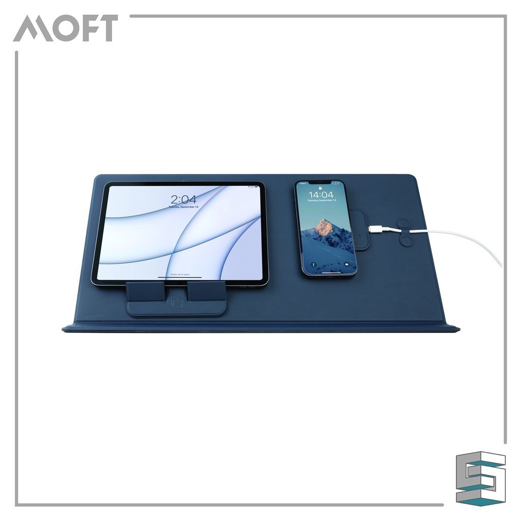 MOFT Desk Mat Smart Desk Mat Digital Set - Blue | Shopee Philippines