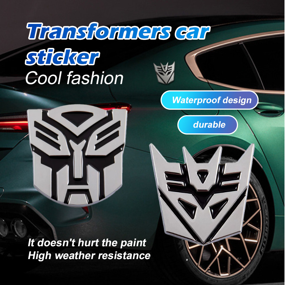Autobot Transformers Emblem Badge Graphics Decal Styling 3D Car Sticker ...