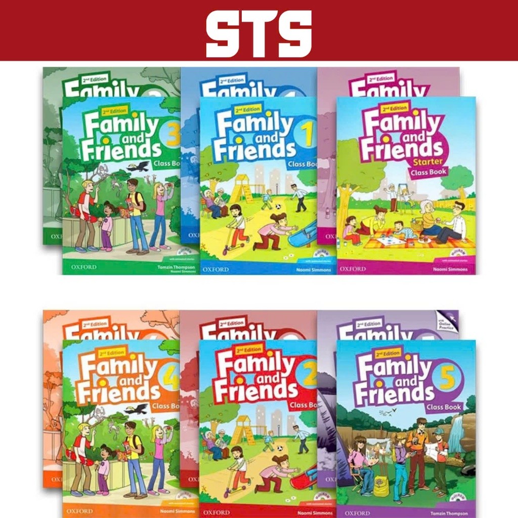 Book - Family and Friends - 2nd edition (Class Book + WorkBook ...