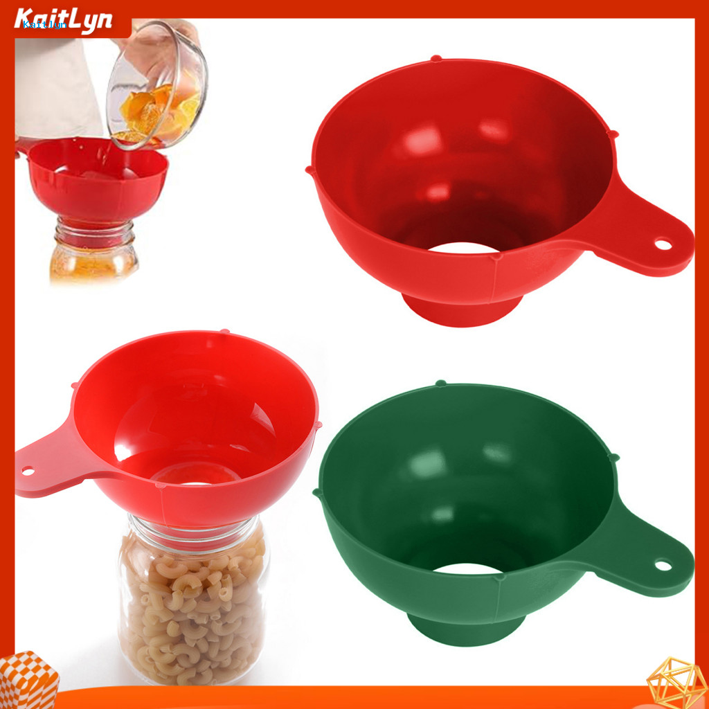 Powder Pouring Tool Lightweight Kitchen Funnel Food Grade Plastic ...