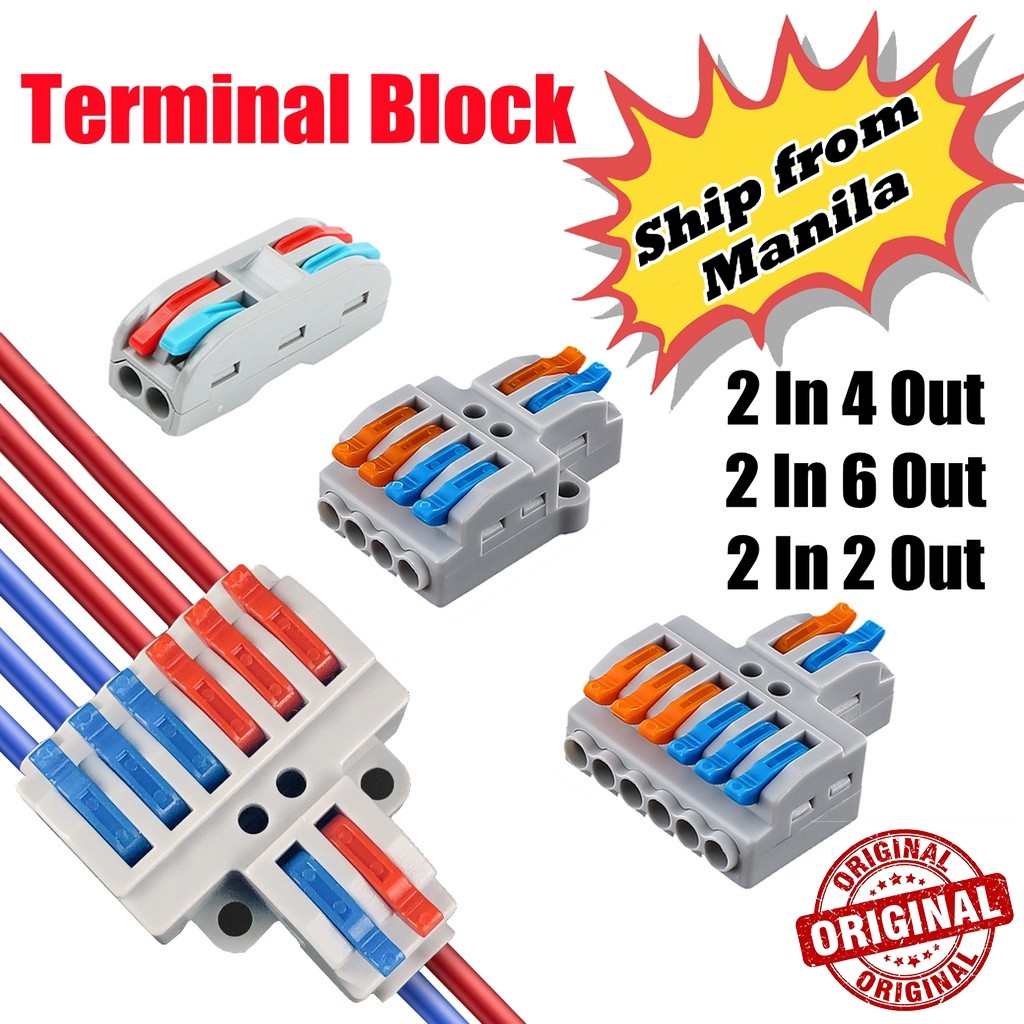 Universal Wiring Cable Connector Fast Wire Wiring Connector Push-in ...