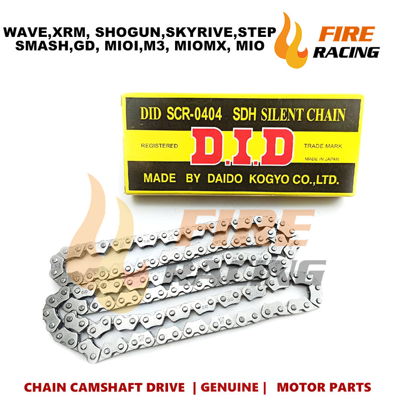 DID TIMING CHAIN WAVE125,XRM125, SHOGUN125,SKYRIVE125,STEP125 SMASH115 ...