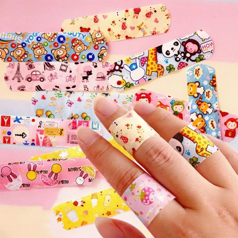 Cartoon Animal Pattern Band Aid Hemostasis Adhesive Bandages First Aid ...