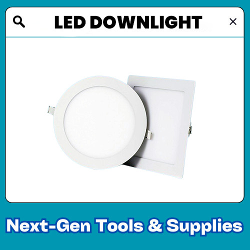 LED Pin Light Ceiling Panel Lights Round Square 3w 5w 6w 7w 9w 12w 18w ...