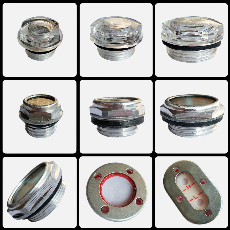 Pump Accessories Complete Collection Oil Mirror Aluminum Oil Window Oil ...