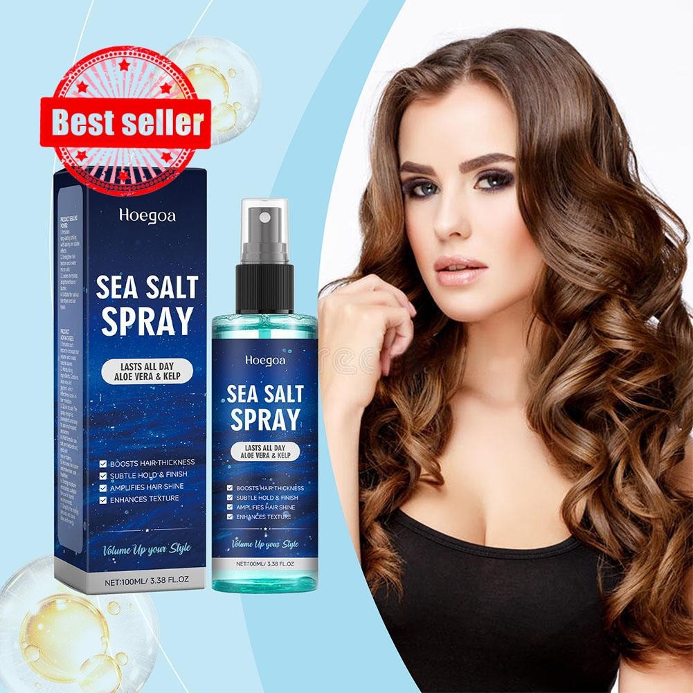 Sea Salt Styling Spray Hair Styling Mousse Curly Texture Products Curls ...