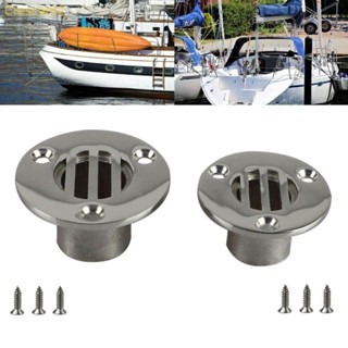 Crescent Marine Grade Stainless Steel Boat Floor Deck Drain For