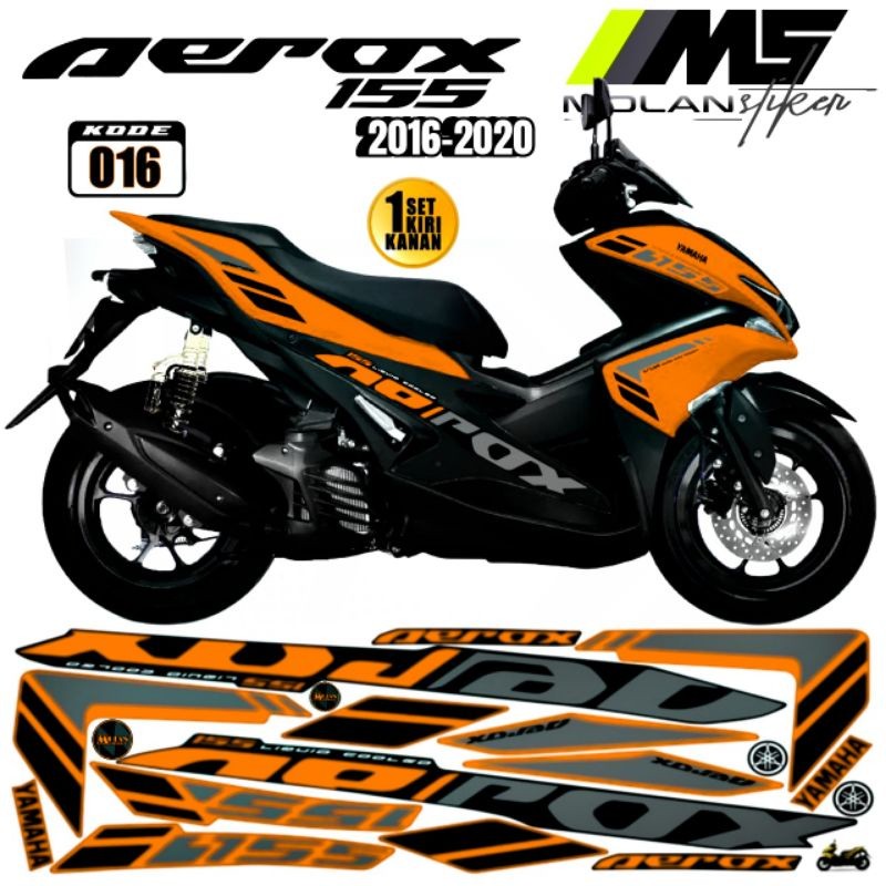 Decal Sticker Striping Variations Aerox Old Aerox 155 Old 2016-2019 ...