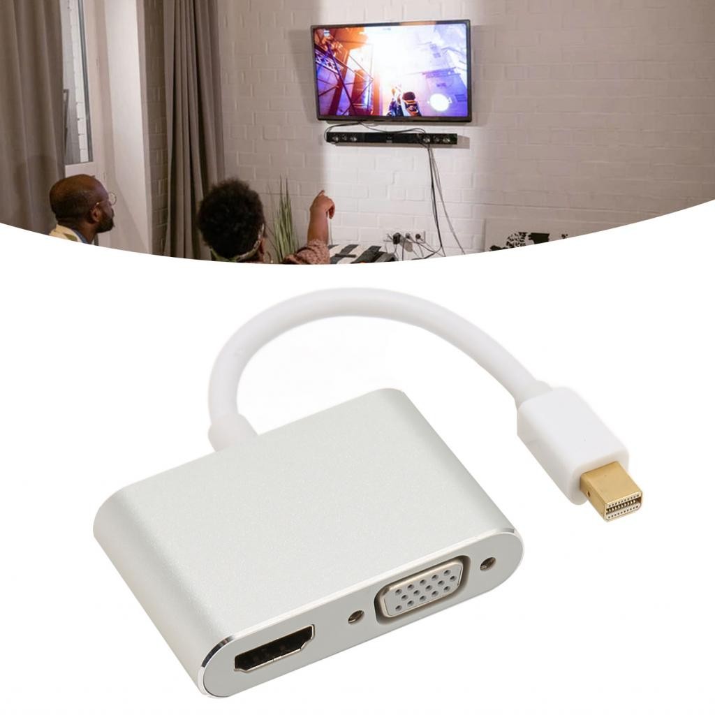 Maib Video Converter MiniDP To HD Multimedia Interface VGA Adapter ...