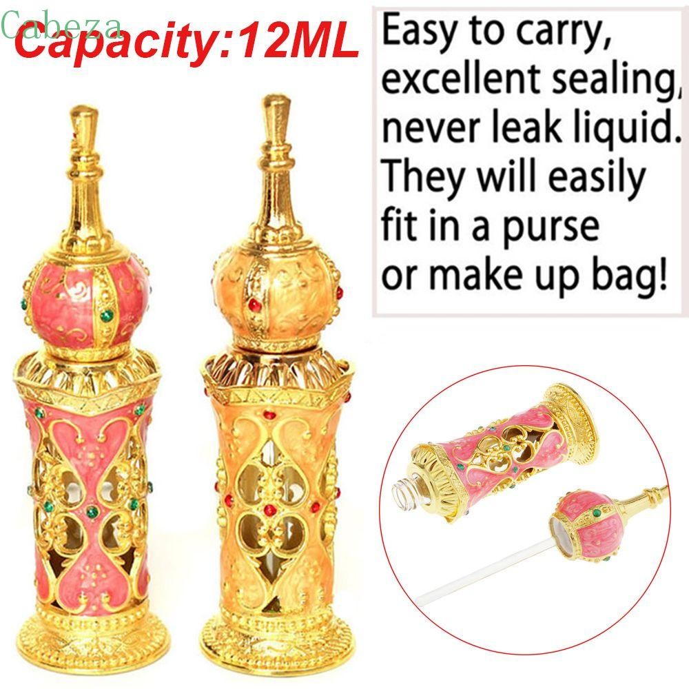 CABEZA Perfume Bottles Royal Arabian Style Dubai Style Decoration Gifts  Essential Oil Bottles