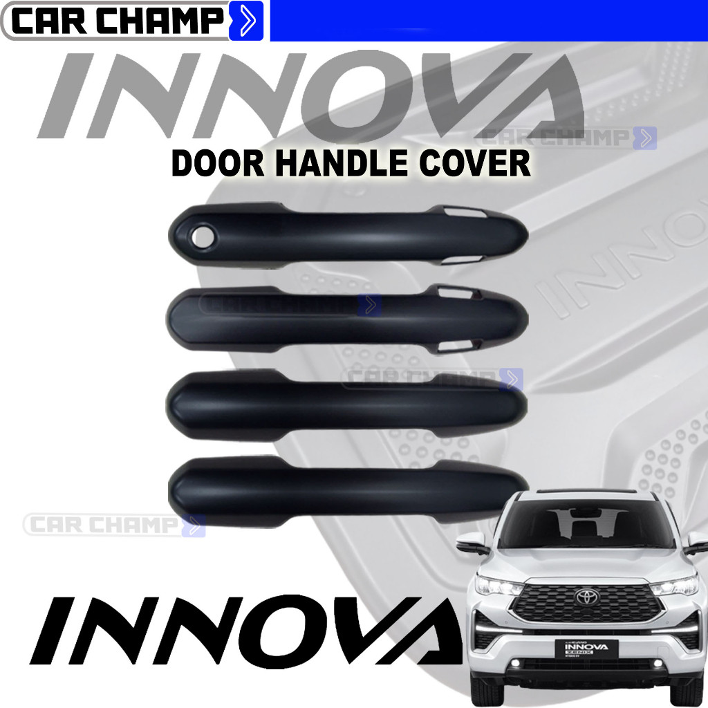 Toyota Innova ZENIX 2024 to 2025 Door Handle Outer Garnish Cover Matte ...