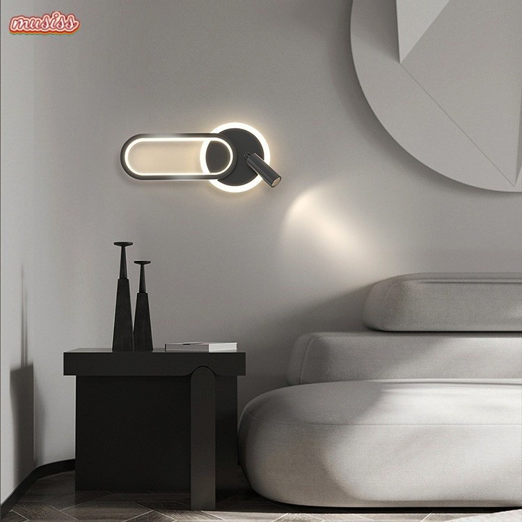 Wall Lamp Post-Modern Creative Living Room Background Wall Lamp Nordic ...