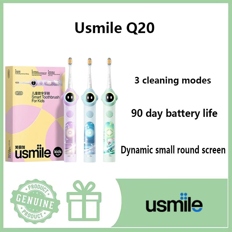 Usmile Q20 Electric Toothbrush Soundwave Waterproof Interactive ...