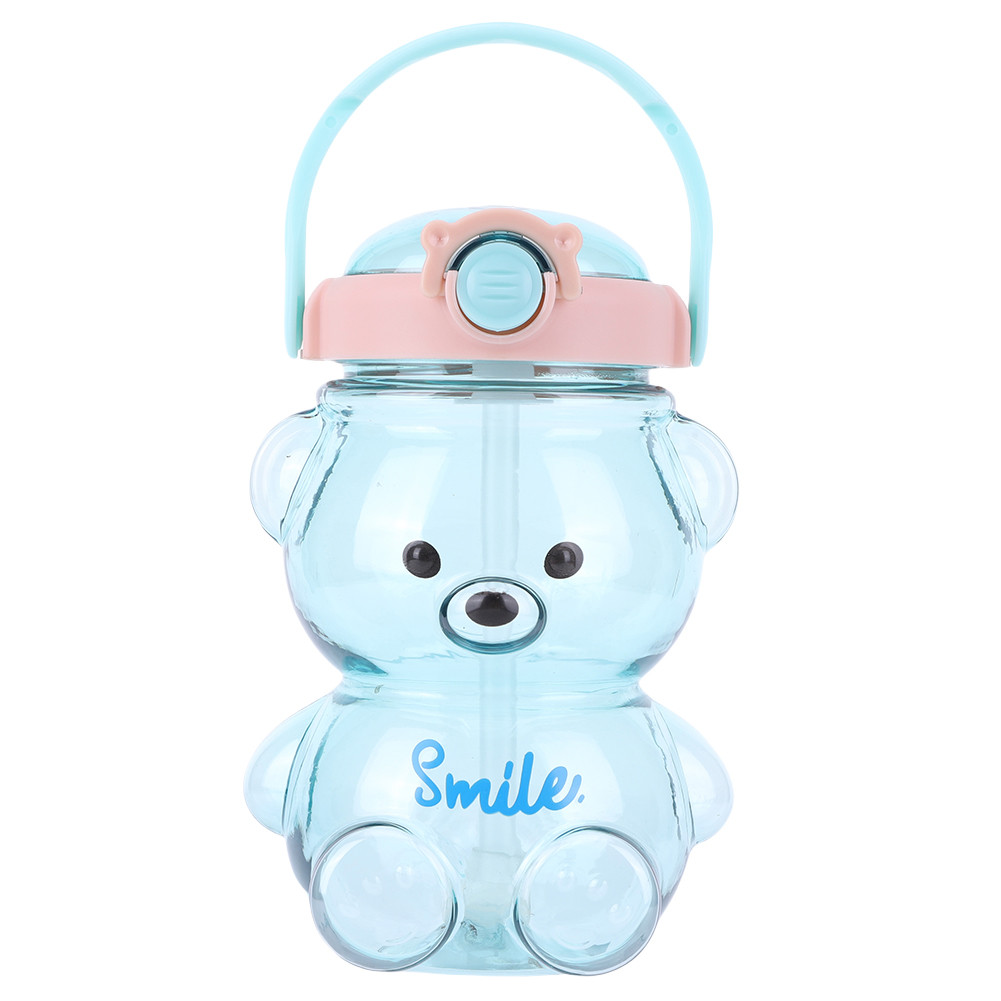 GOCamping* 1000/1400ml Bear Water Bottle with Shoulder Strap Cute Bear ...