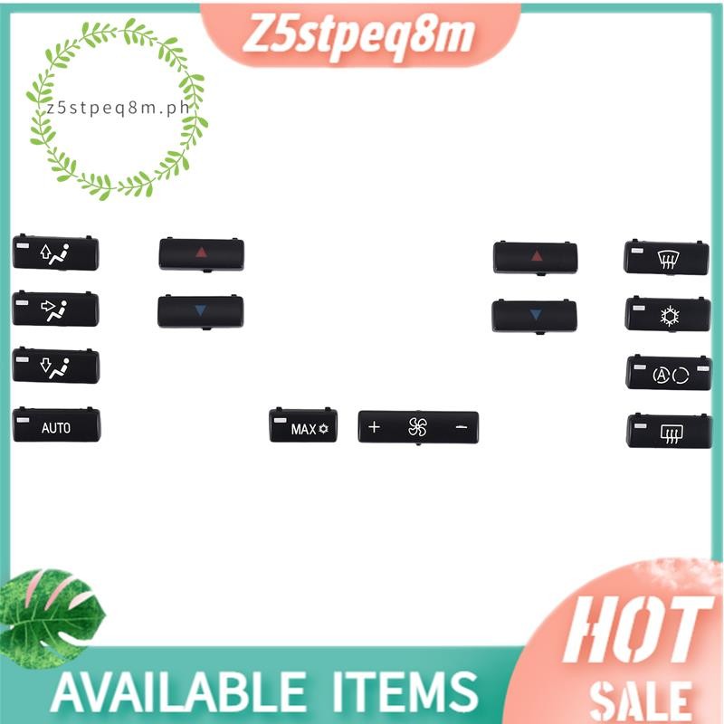14 Button Key Cap Car Air Conditioner a / C Control Panel Switch Button ...