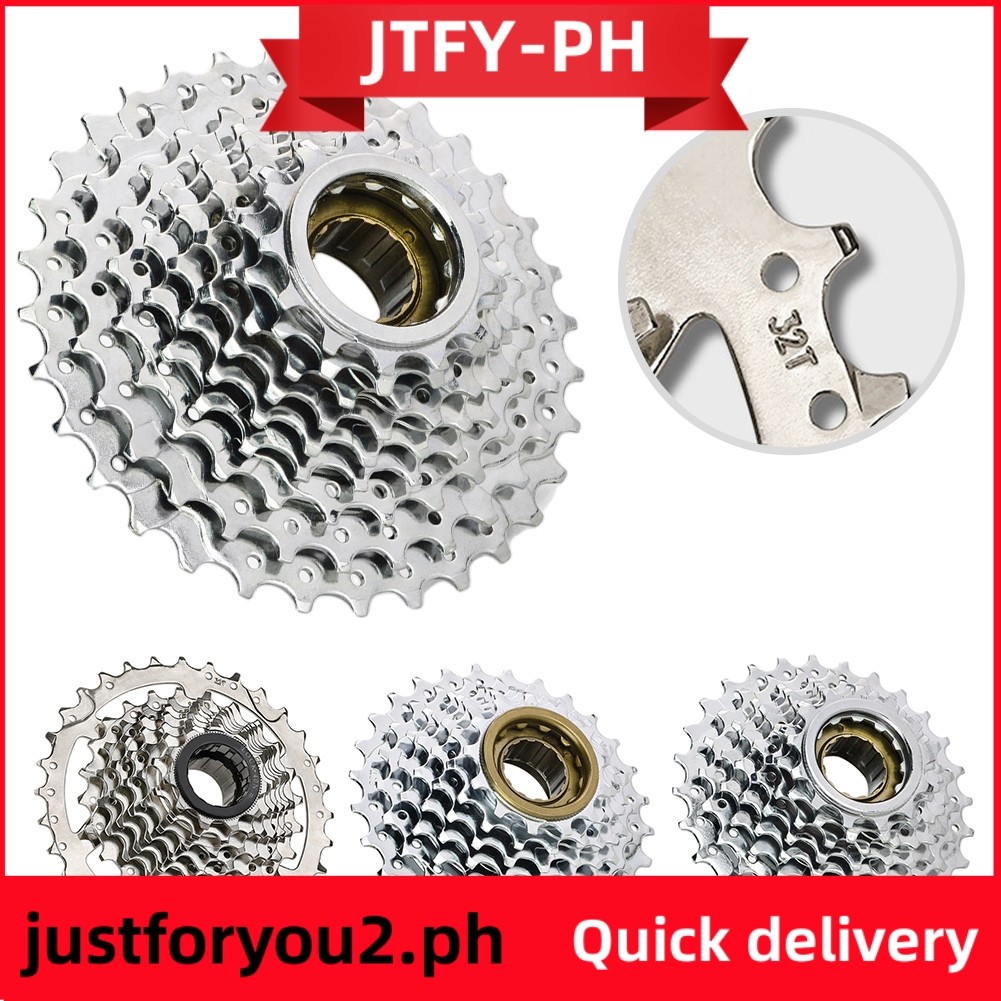 JTFY ️7-9 speed mountain bike THREAD TYPE 13-28T/32T bike SPROCKET ...