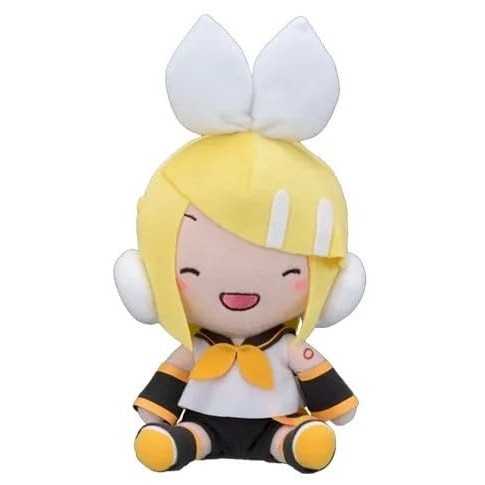 Hatsune Miku Fuwapuchi - Kagamine Len Plush Haniwa ver. [Pre-Order Apr 2026]