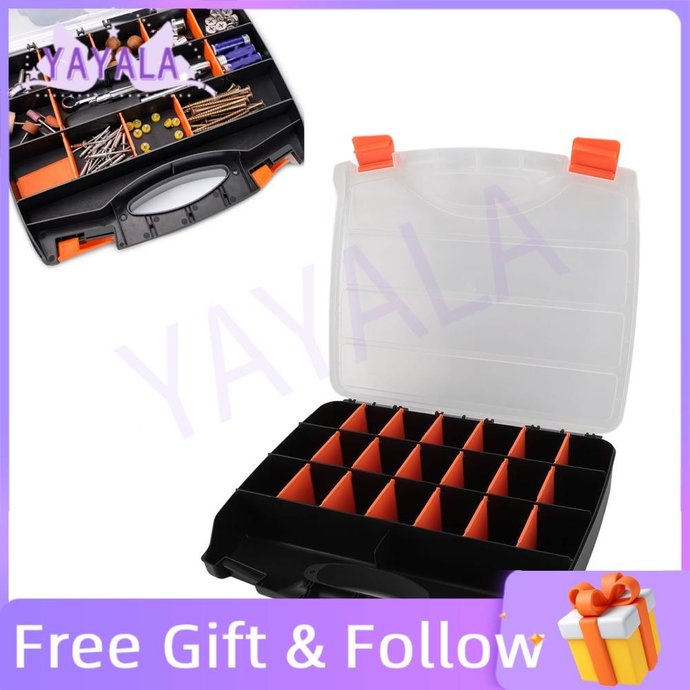 Yayala Hardware Storage Organizer Tools Container 21 Adjustable ...