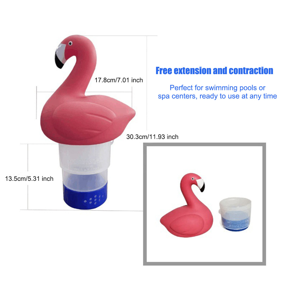 Floating Chlorine Dispenser PVC Chlorine Floating Water Cleaner for ...