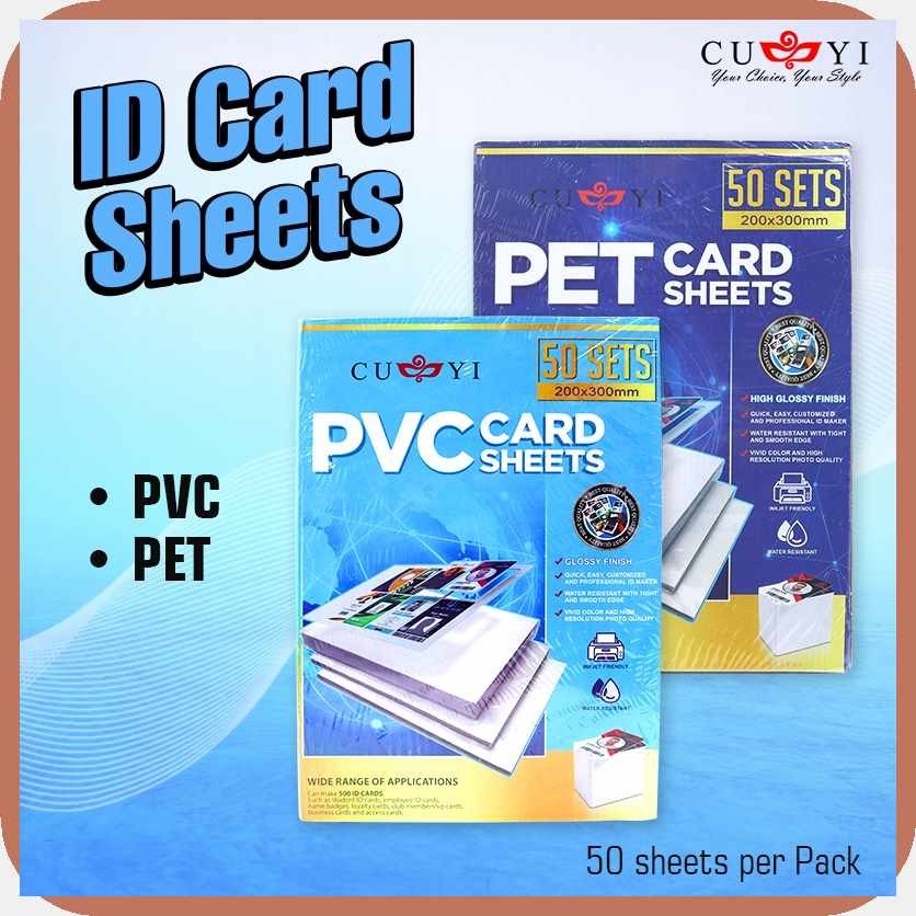 Cuyi Uv 50 Io Sets A Pvc S Sheet