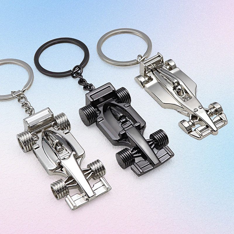 HEQU Racing Vintage Car Keychain, Classic Car Metal Key Ring, Realistic ...