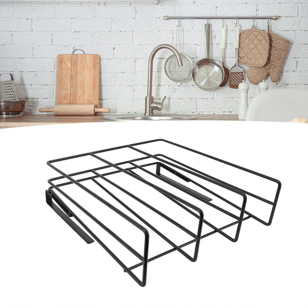 Dsubuy Under Cabinet Chopping Board Organizer Strong Support Hanging ...