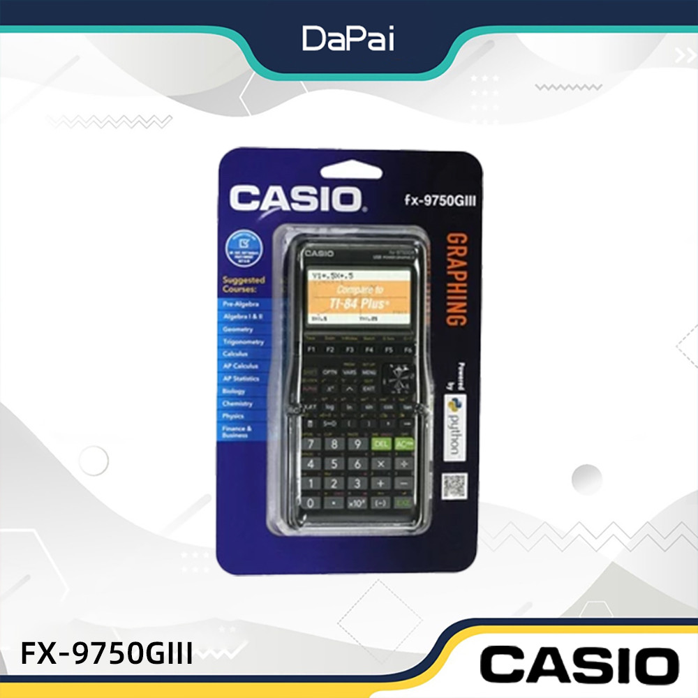 Casio fx-9750GIII USB Power Graphic 3 ( Black ) - Graphic Calculator ...