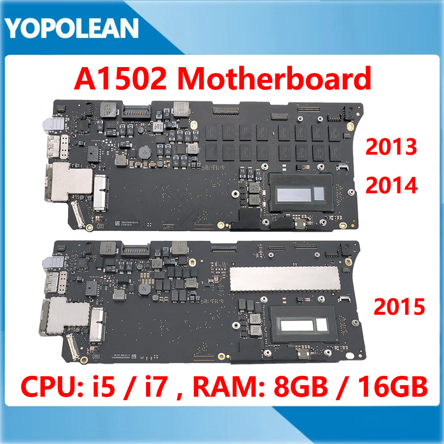 Odyson - Placa lógica (3.1GHz i7, 16GB) Reemplazo para Apple MacBook Pro 13 Retina A1502 (principios de 2015