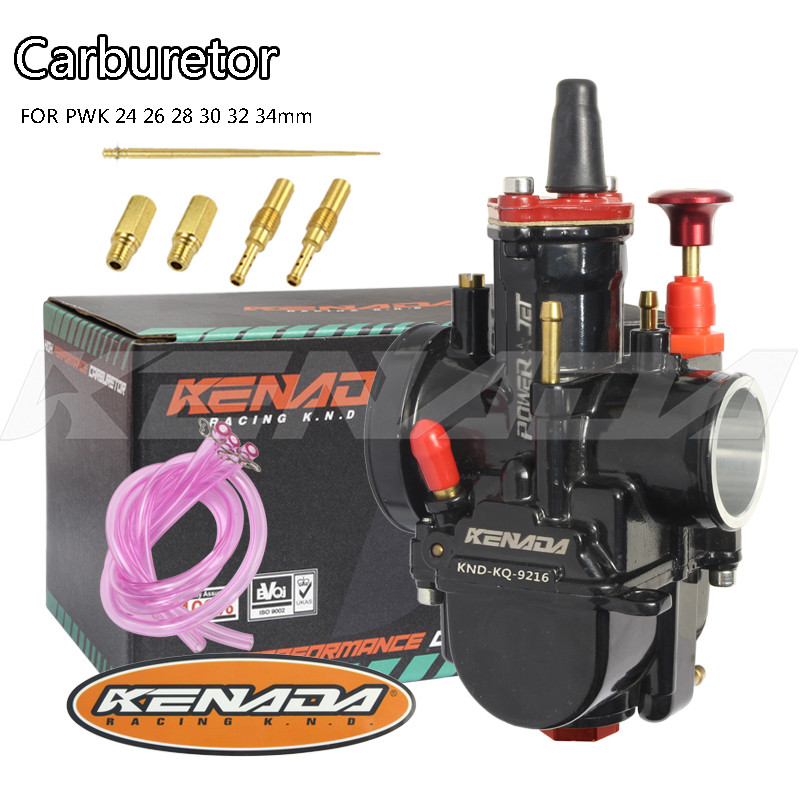 KENADA RACING Carburetor carb flat slide PWK 24mm 26mm 28mm 30mm 32mm ...