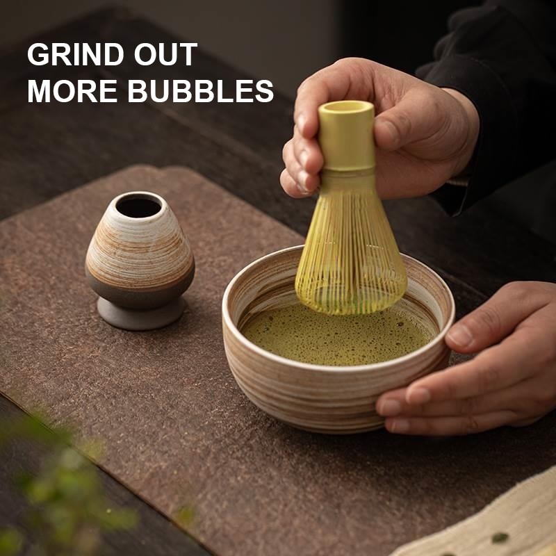Whisk Set Matcha Bamboo Whisk Brush Tools Green Tea Set Japan【COD ...