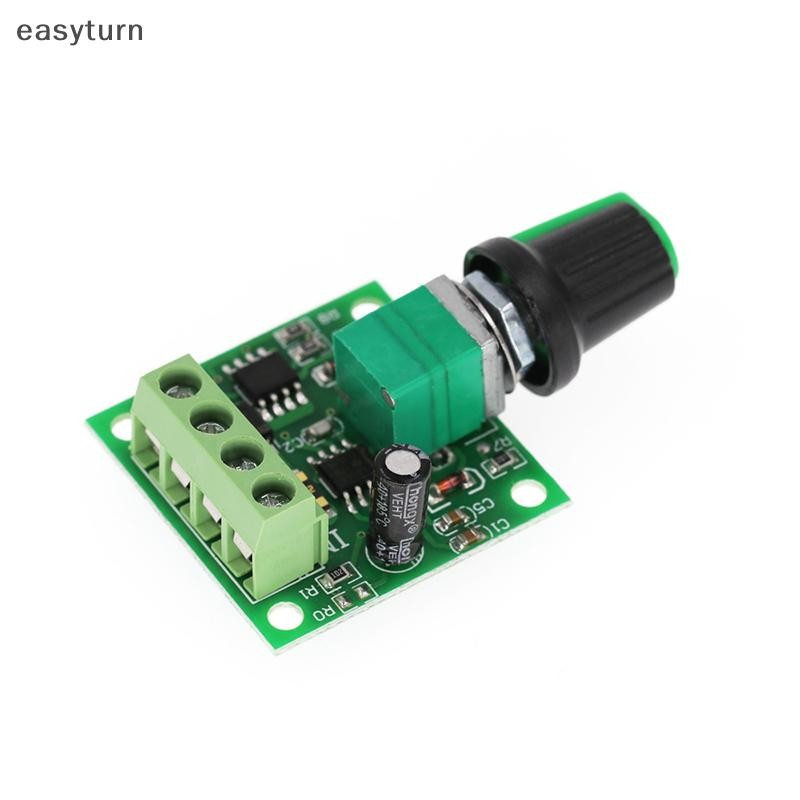 XINGYHENG 1803BKW DC Motor Speed Controller – 1.8V-15V 2A PWM Governor With Knob & LED Indicator, 2-Pack