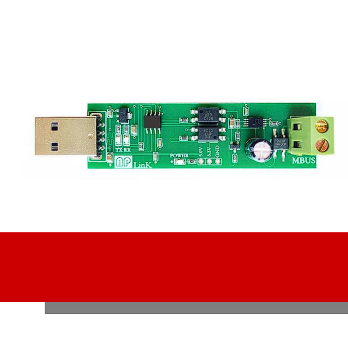 USB to MBUS Slave Module MBUS Master-slave Communication Debugging Bus ...