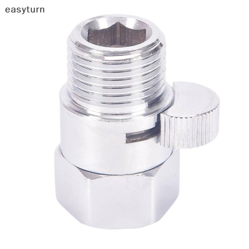 Water Valve Brass G1/2" Flow Quick Control Shut-OFF Valve Shower Head Hand Water Saver USA Shut Off Valve