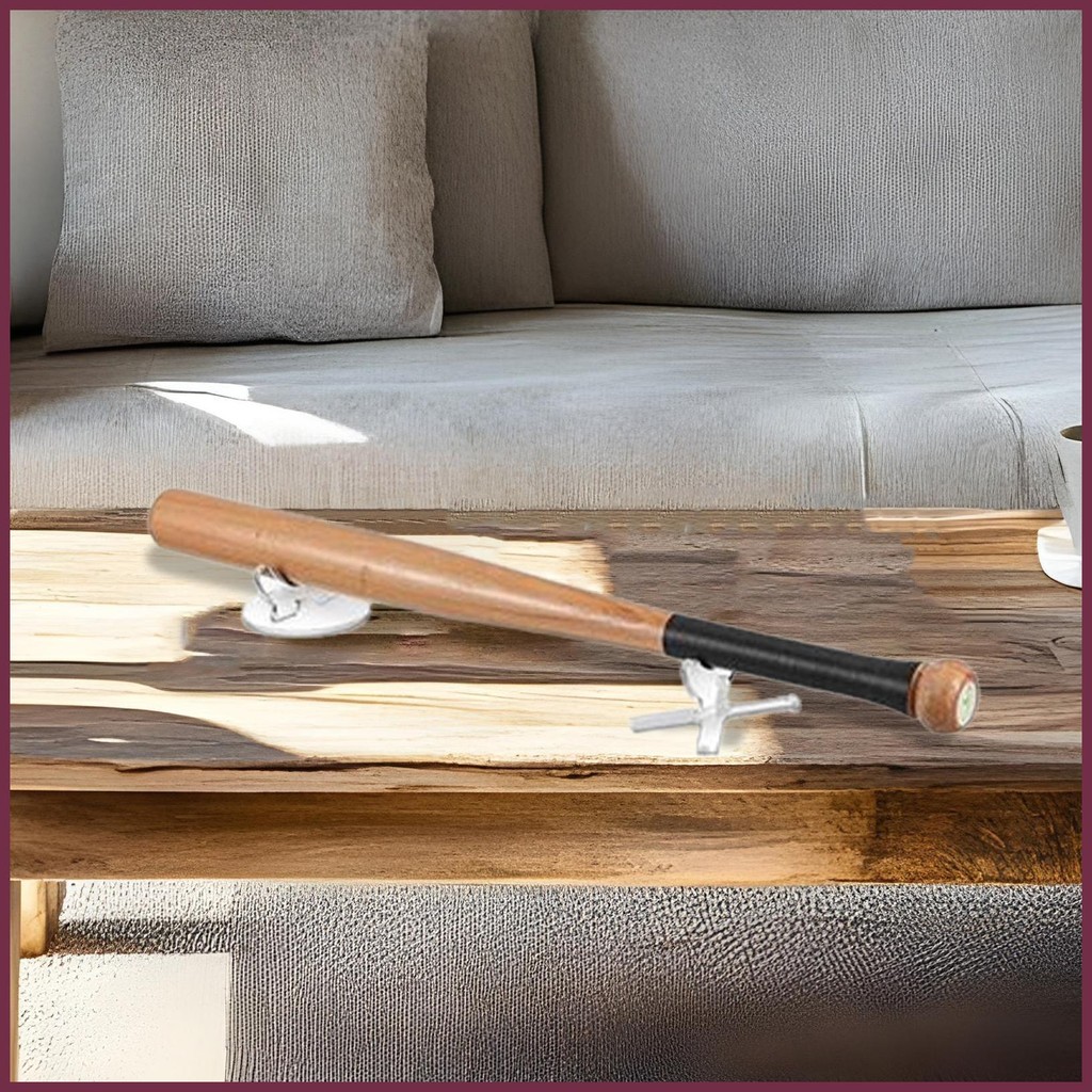 Baseball Bat Stand 2X Baseball Bat Rack Acrylic Hitting Rod Organizer ...