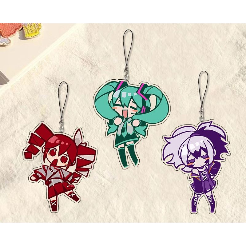 VOCALOID Hatsune Miku Kasane Teto Doujin Homemade Acrylic Mobile Phone ...