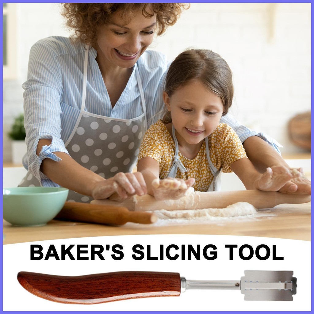 Bread Lame Cutter Sourdough Scorer Tool Wooden Handle Sourdough Scoring ...