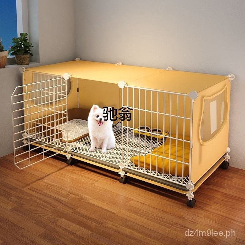jss Dog Crate Small Dog Teddy/Pomeranian Indoor Home Medium-Sized Dog ...