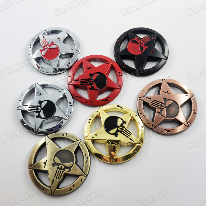 thumbnail interactive-video image 1 of X AUTOHAUX Green 3D Alien Head Shaped Metal Car Body Decorative Emblem 1 of 11