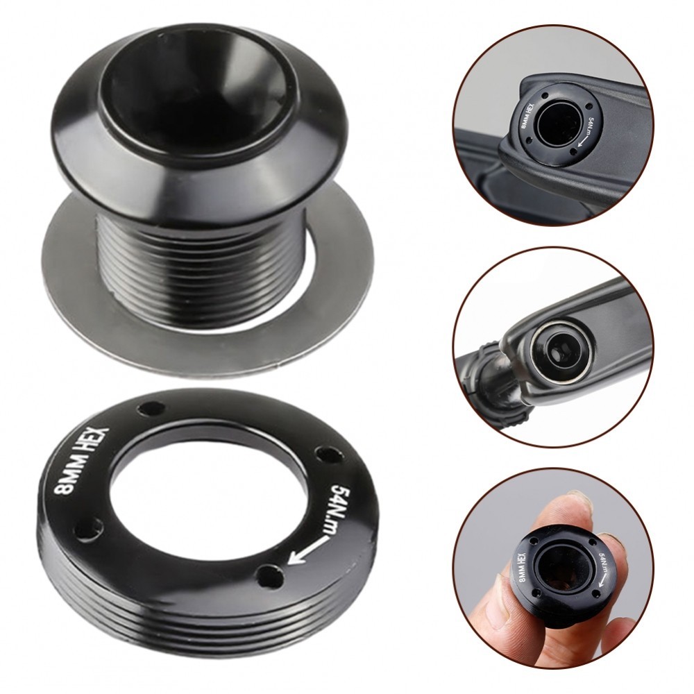 Bike Adapter Product Name Anodized Self Extracting Cap Cover DUB Crank ...