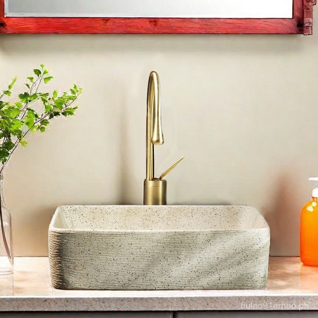 Outdoor Inter-Platform Basin Table Basin Wash Basin Courtyard Sink Home ...