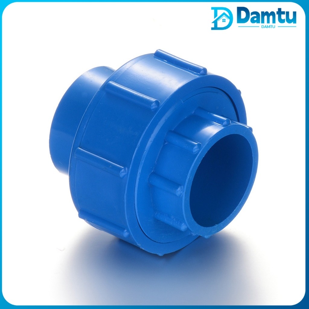 Damtu PVC Pipe Fitting Union Quick Connector Blue Fitting Coupling 20mm ...